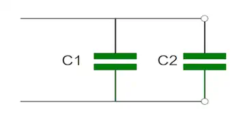 paralell capacitor picture