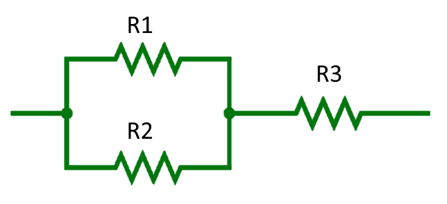 series-parallel resistors picture